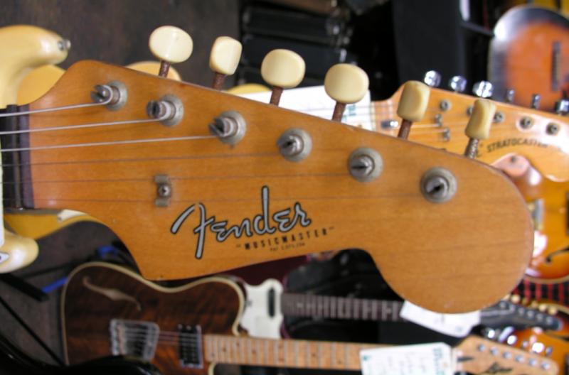 Vintage Fender MusicMaster headstock for sale