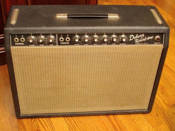 My personal 1965 Fender Deluxe Reverb Amp