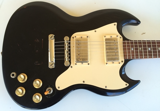 1967 Gibson Melody Maker SG with Vaughn Skow '57 PAF Pickups
