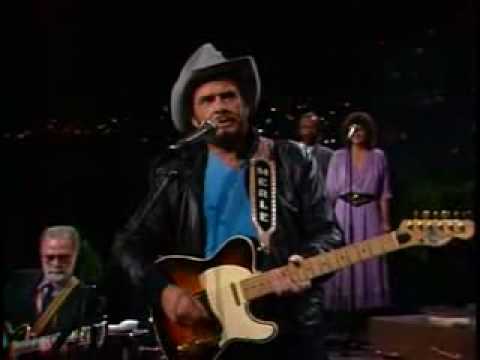 Merle Haggard with Telecaster