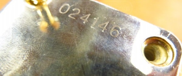 1957 Strat neck plate serial number