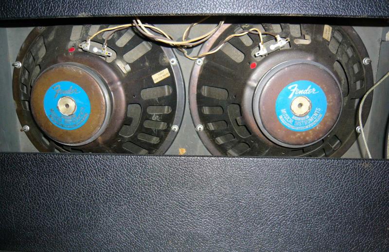 Blackface Pro Reverb Amp Original Speakers