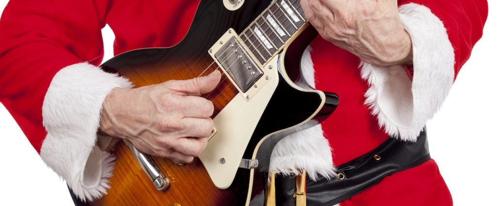 Christmas Guitar Player