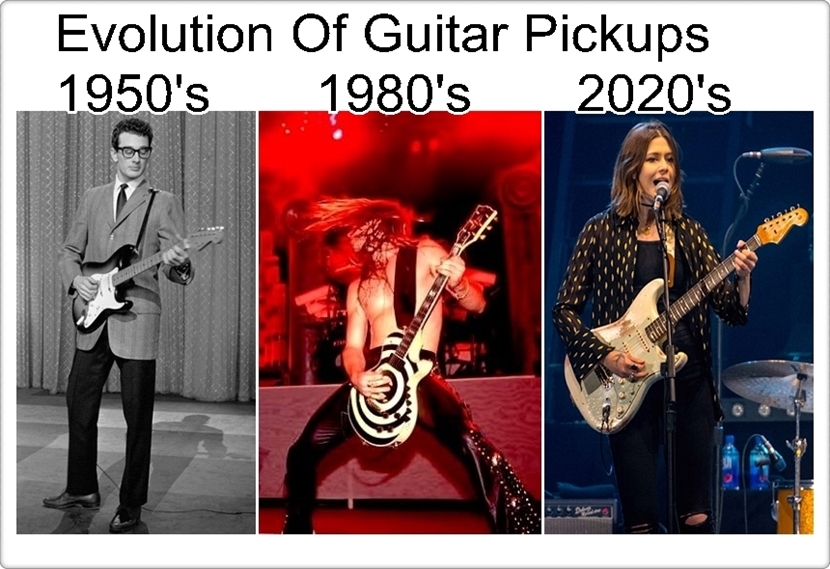 evolution of guitar pickups