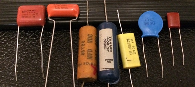 Electric Guitar Tone Cap Capictor Values